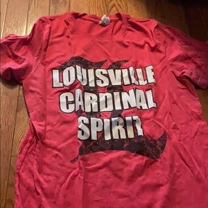 Louisville Cardinal Spirit Tee